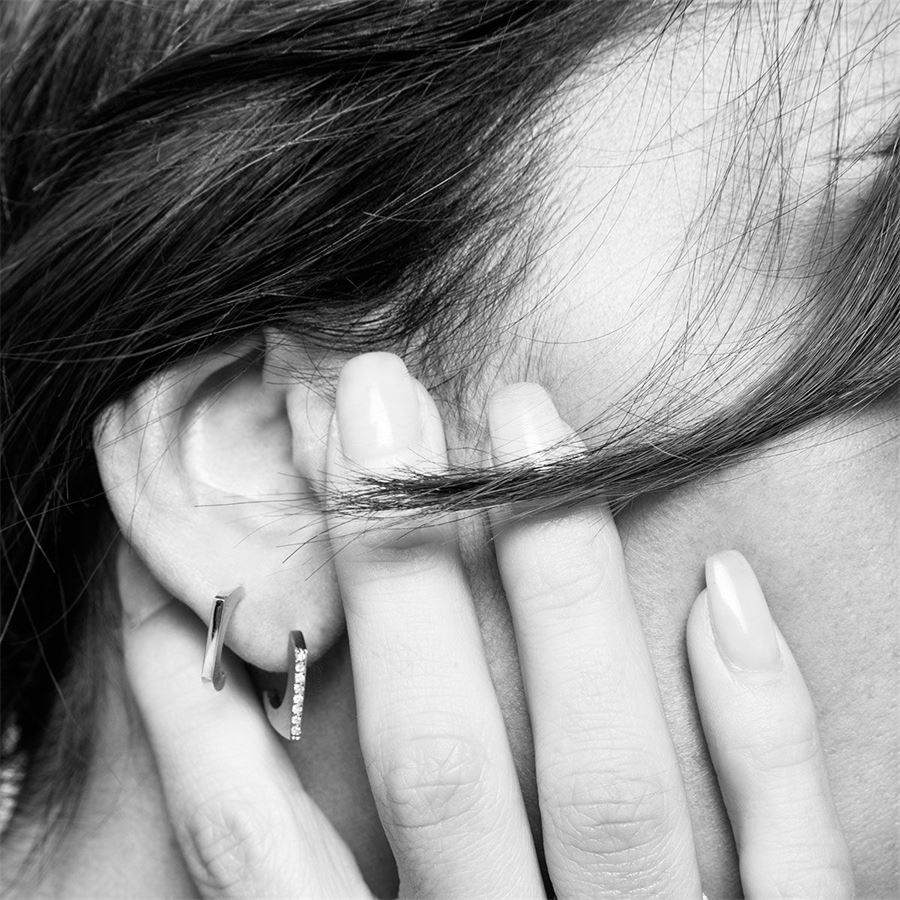 1 element 'Congiunzioni' earrings CONGIUNZIONI | OR1 CONP PV16AU9R CT O,14